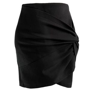 Robert Rodriguez Twist Wrap Mini Skirt Sz 6